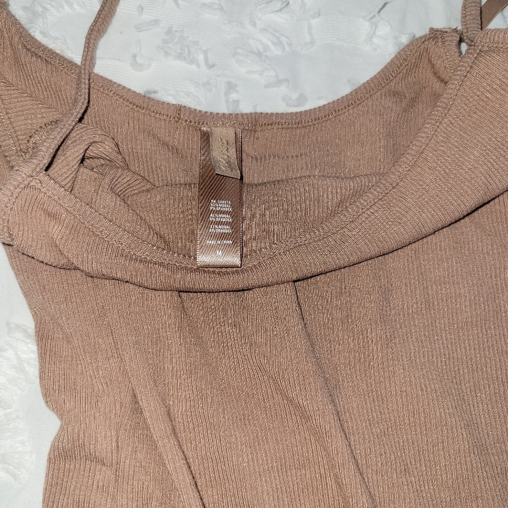 Taupe Skims Slip Dress